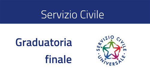 Servizio Civile Universale Progetto : ATTRAVERSAMENTI CULTURALI: tra biblioteche e patrimonio.  Pubblicazione graduatoria finale.