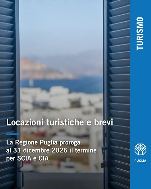 Locazione Turistiche brevi. Proroga al 31 Dicembre 2026