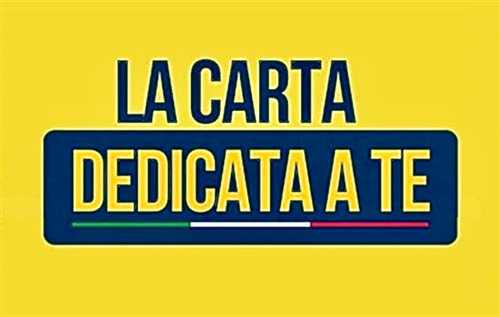 Carta dedicata a te 2025